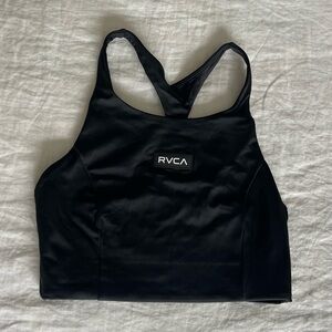 NWOT RVCA Women's Black Sports Bra